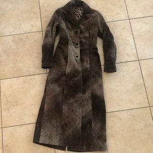 Leather Duster Coat
